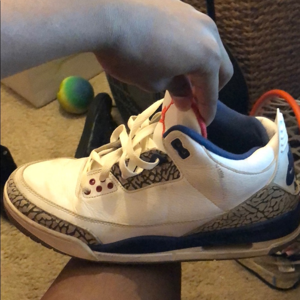 Jordan 3 of true blue